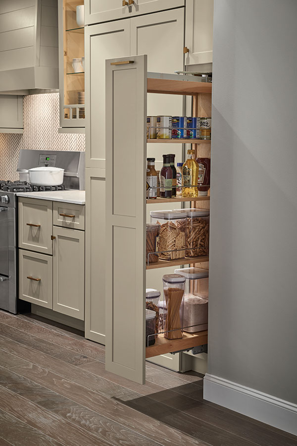 Tall Pantry Pull Out Cabinet Diamond, Freestanding Pantry With Pull Out Shelves