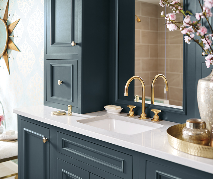 Blue Bathroom Vanity Diamond Cabinets, Blue Bath Vanity Cabinets
