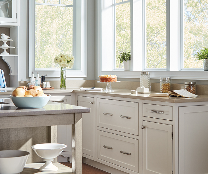 Light Kitchen with Inset Cabinet Doors