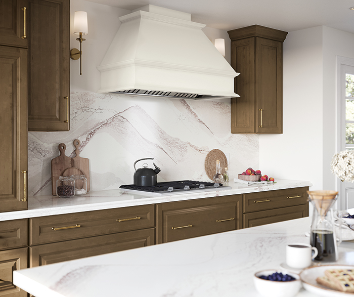 Stained and Painted Traditional Cabinets